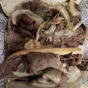 PHILLY CHEESESTEAK &quot;no toppings&quot;