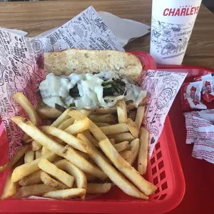 Philly Cheesesteak with Original Fries