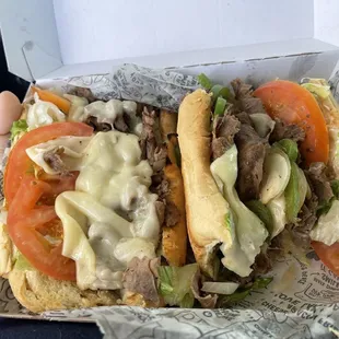 Large PHILLY CHEESESTEAK