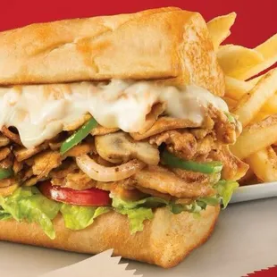 Chicken Philly Sandwich