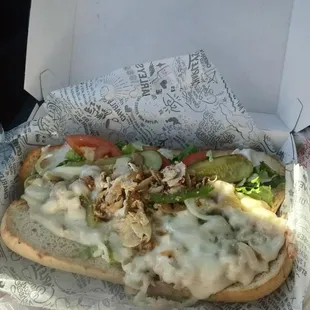 Chicken Cheese steak