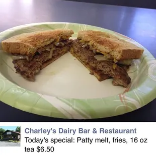 a sandwich cut in half