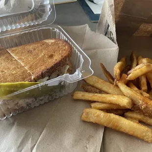 Classic Reuben and French Beer Battered Fries