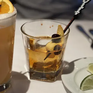 Smoked old fashioned.