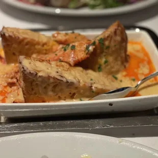 Lobster mac-and-cheese. Enormous and delicious.