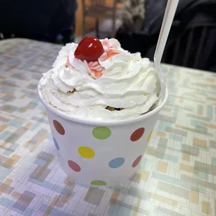Three flavor Sundae