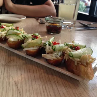 Blue Crab Toast
