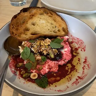 Stracciatella, Celery & Almonds