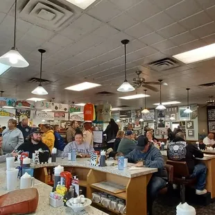 diners sitting at tables