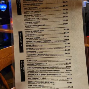 Menu (may 2023)