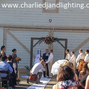 Wedding at Stagecoach Inn in Newbury Park, Ca.