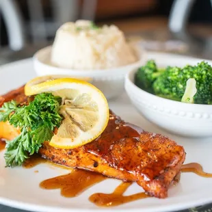 food, grilled fish