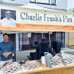 a man and a woman at a table