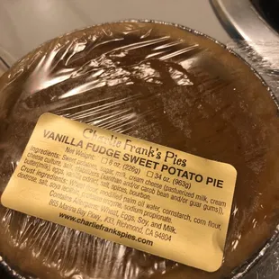 vanilla fudge sweet potato pie