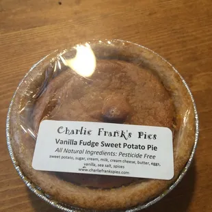 Vanilla Fudge Sweet Potato pie