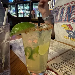 Jalapeño margarita