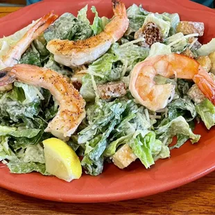 Shrimp Caesar Salad
