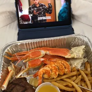 Grilled Shrimp Alfredo