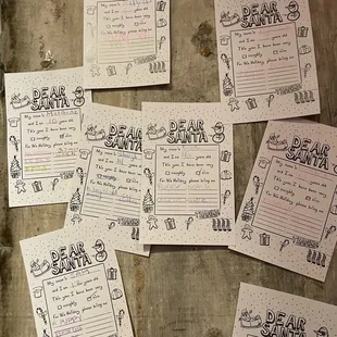 More letters/wish lists to Santa!