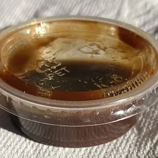 .75¢ side from the cheapest BBQ joint ever.