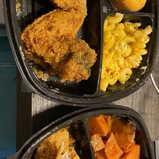 Chicken and catfish