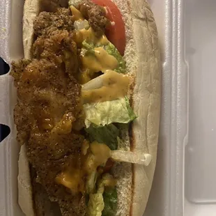 Catfish Po Boy