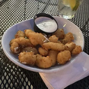 Fried cheese