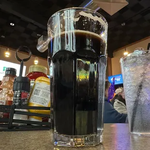 Nutter Your Business peanut butter stout...from Grand Armory Brewing, in Grand Haven, MI.  I enjoyed it.