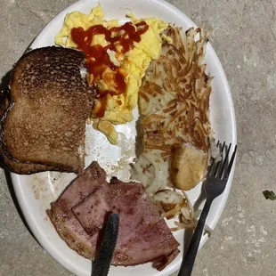 Breakfast special for $8.99.