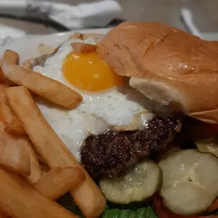 Mmmmm breakfast burger