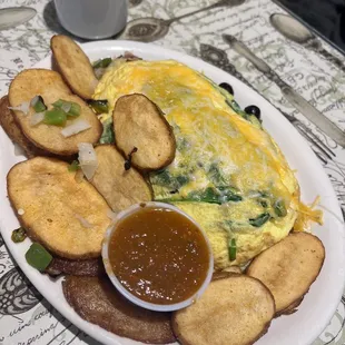 Kitchen Sink Omelette