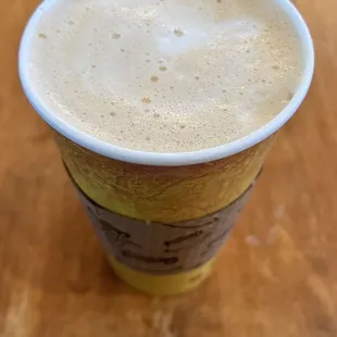 White chocolate latte    @hybrideater