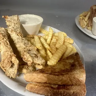 Steak fingers and fries
