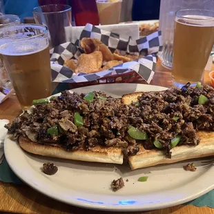 a plate of food on a table