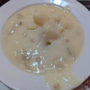 Clam chowder