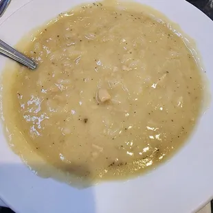 Lemon Rice Soup