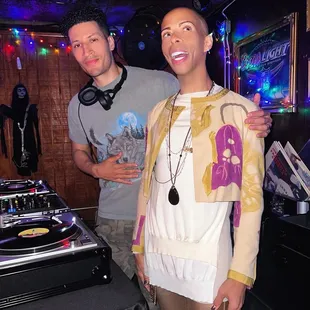 One of the wonderful DJs who keeps you moving at Charlie's Star Lounge!