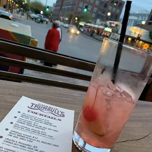 Vodka cherry limeade