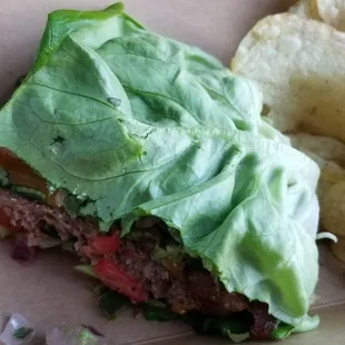 Sonora Burger without bun.