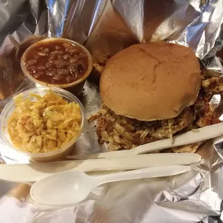 Chopped Chicken Sandwich