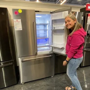 Our new Beko fridge.