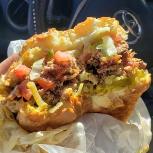 Double Bacon Cheeseburger!