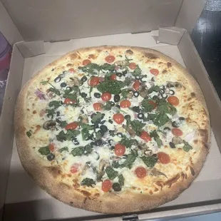 Veggie pizza