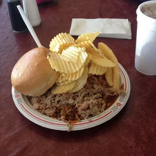 BBQ plate lunch mmmmmmm
