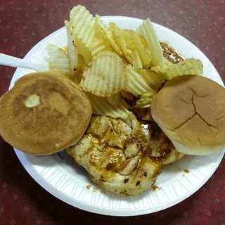 Chicken Sandwich Plate