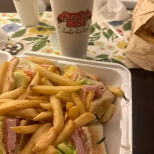 Club with Fries