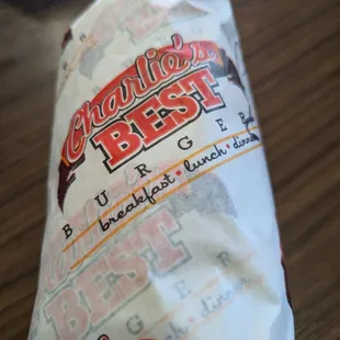Sausage breakfast burrito