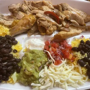 Chicken fajitas