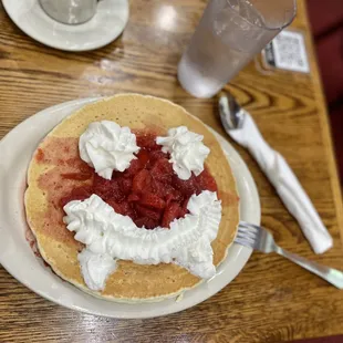 Pancakes with Vampire face :)