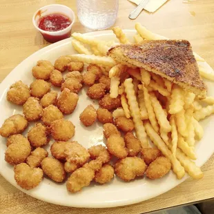 21 shrimp basket.